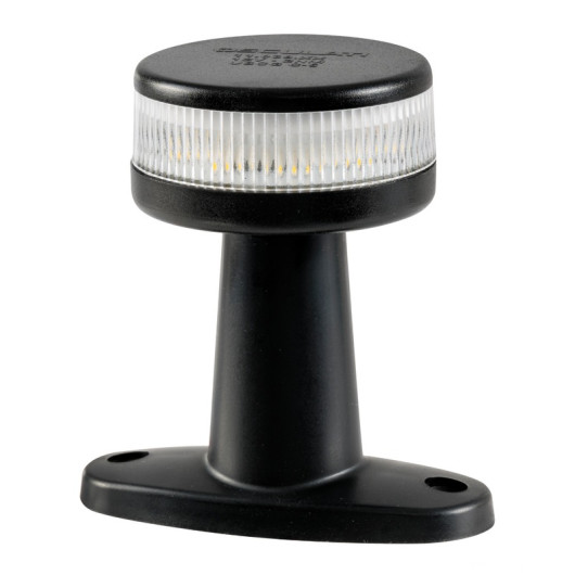 Feu de mouillage 360° Evoled Osculati | Feu de navigation LED pour voilier ou bateau moteur | noir