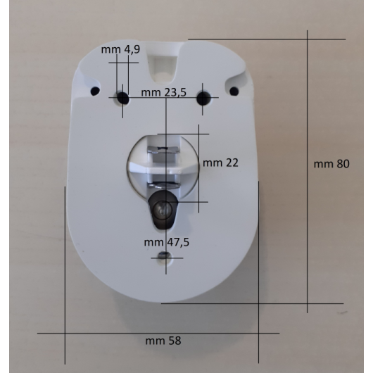 Feu de navigation étanche LED Osculati pour bateau de moins de 12 m | dimensions