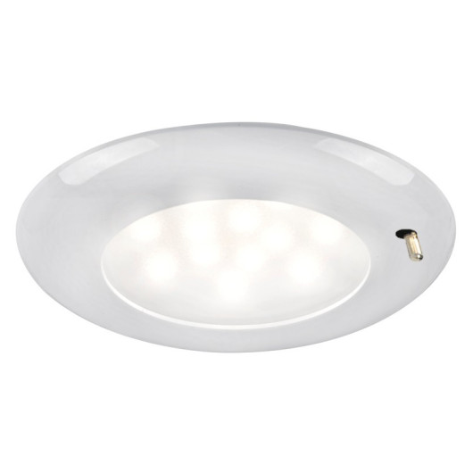 Spot LED sole avec interrupteur 12V et 24V OSCULATI - vu version blanc