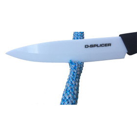 Couteau céramique D-SPLICER | Cordage Dyneema & fibres techniques | coupe nette et précise