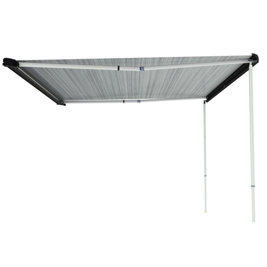 Kit Jumpy / Expert 3 store + adaptateur Fiamma F40van 270 pour L1 | store à manivelle déplié