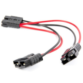 EM Câble Y-SA50 Câble Y à 3 connecteurs SB50 noire universel
