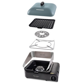 Cadac Dometic Van Cook FFD Combo : réchaud barbecue gaz portable spécial vanlife - vue d'ensemble