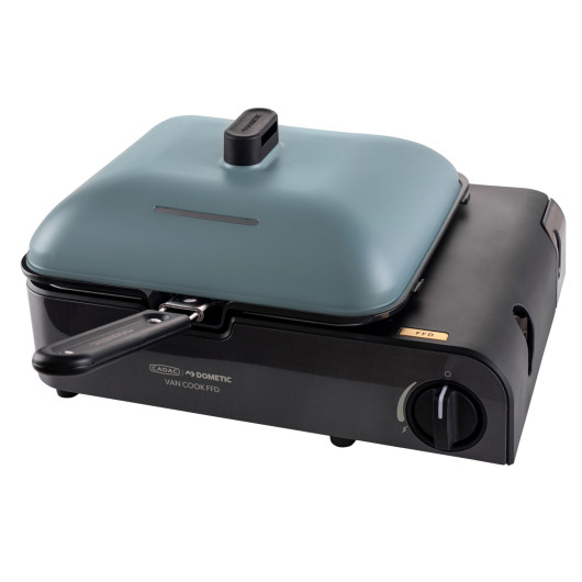 Cadac Dometic Van Cook FFD Combo : réchaud barbecue gaz portable spécial vanlife - avec couvercle
