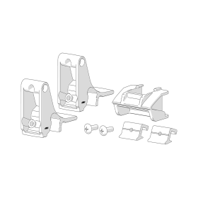 Adaptateur de paroi latérale Kit Side F80s FIAMMA Kit Side F80s FIAMMA 98661D023 – Adaptateur paroi latérale store camping-car - vendu par 2