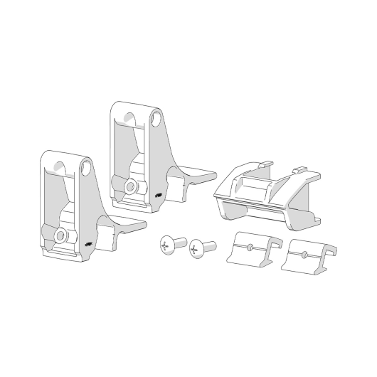 Kit Side F80s FIAMMA 98661D023 – Adaptateur paroi latérale store camping-car - schéma