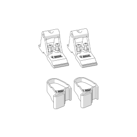 Kit Side Omnistor 5002 Fiamma 98655D311 – Adaptateur paroi latérale store Thule de camping-car - schéma