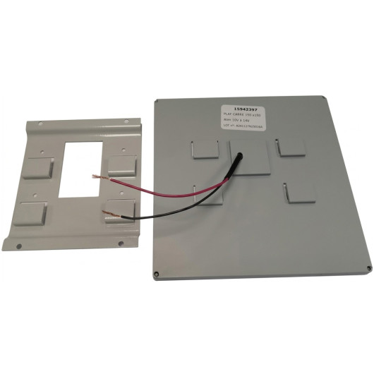 dalle LED 150 x 150 Technilys 12V vu du dessous avec support non monté