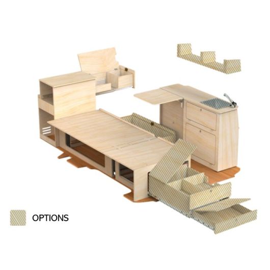 Kit aménagement bois Drifter V2 | Universel - SIMPLE VANS