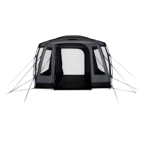 Auvent gonflable van aménagé Kampa Roam Air Low | tente minivan | vue de profil avec moustiquaires