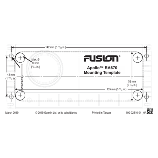 Autoradio Fusion Apollo MS-RA670 | Radios | Gabarit encastrement