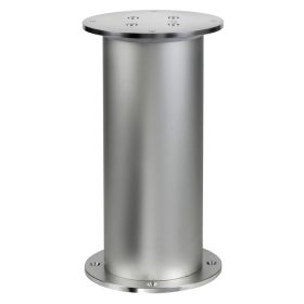 Dudge 77 Pied de table électrique rond | Argent OSCULATI Pied de table Osculati Dudge 77 | Pied de table électrique rond argenté | Replié