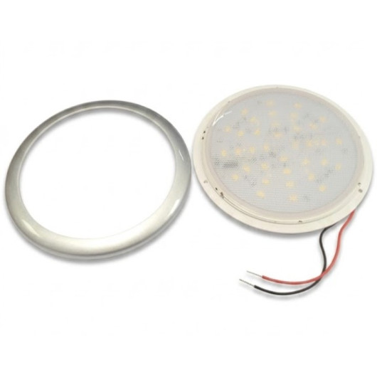 Plafonnier LED tactile 2 éclairages ø 129 mm - CARBEST