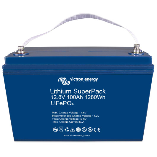Batterie lithium 12 V Superpack VICTRON | 100 Ah - 1280 Wh