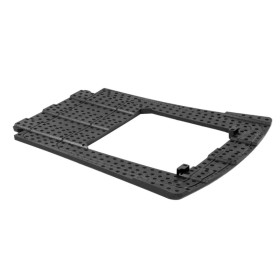 Cadre adaptateur Compact 2.G Ducato-Jumper-Boxer X250/X290 - TRUMA Cadre adaptateur Truma Aventa Compact 2.G Ducato X250/X290 - Clim sur toit rainuré fourgon aménagé - vue dessus