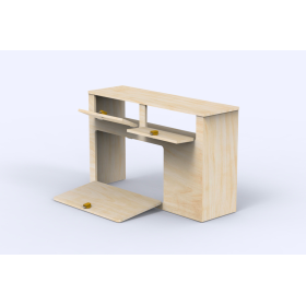 Meuble latéral compact A1V2 | Universel - SIMPLE VANS Meuble en bois latéral pour petit utilitaire Simple Vans | Aménagement ludospace et petit utilitaire