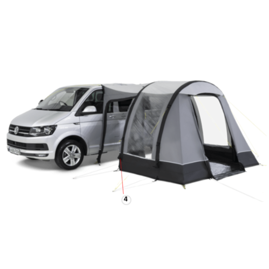 Pièces détachées Trip Air KAMPA - réparation auvent van aménagé - H2R Equipements
