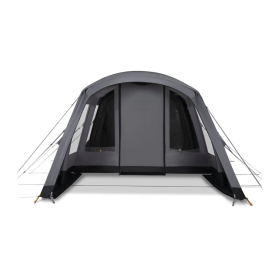 Tente tunnel gonflable Kampa Dawlish Air 04 | Tente camping 4 personnes | de profil paroi ouverte