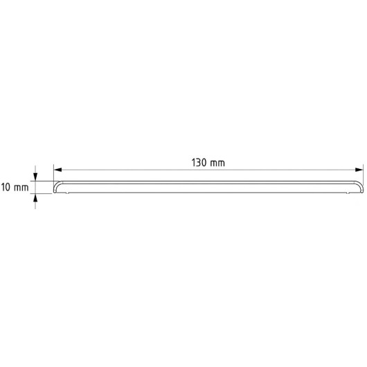 Plafionnier Down Light Slim 12 V CARBEST schéma dimensions