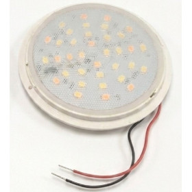 Plafionnier Down Light Slim 12 V CARBEST vu éclairé en blanc et en bleu