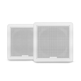 Haut-parleurs série Fusion Flush Mount Carré 6,5" 120 W | Haut-parleur