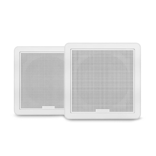 Haut-parleurs série Fusion Flush Mount Carré 6,5" 120 W | Haut-parleur