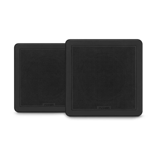 Haut-parleurs série Fusion Flush Mount Carré 6,5" 120 W | Haut-parleur | Paire