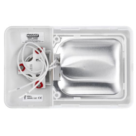Plafonnier Magma LED 12V FAWO vu côté et dessus