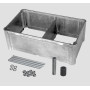TRUMA Rallonge de cheminée VBO 2 pour boiler BG 10 de van, camping-car et fourgon