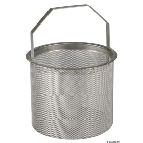 Panier inox filtre eau de mer Méditerranée GUIDI Corbeille inox 316 filtres série Mediterranée Guidi | Pièce détachée de rechange filtre eau de mer