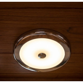 Spot LED tactile CARBEST ø 70 mm vu dessus