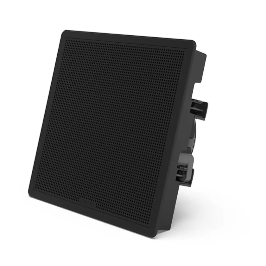 Subwoofer Fusion série Flush Mount Carré 10" 400 W | Subwoofer & Caisson de basse | Fixation noire