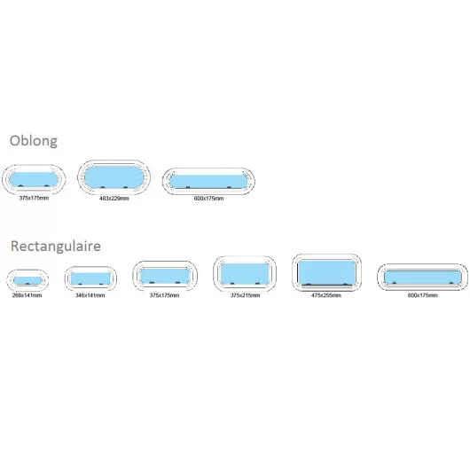 GEBO Hublot Standard ouvrant