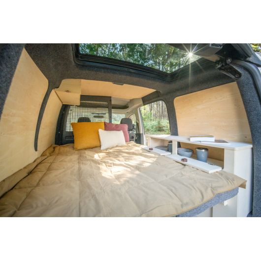Meuble de cuisine latéral pour aménagement van A1V2 Simple Vans | Aménagement bois pour fourgon