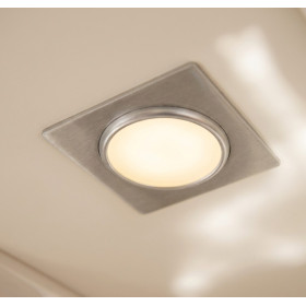 Spot Alu 12V encastrable & orientable - CARBEST - vu dessus