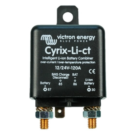 Coupleur-Séparateur Intelligent Victron Cyrix-Li-ct 12V-24V 120A - de face