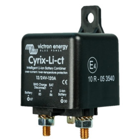 Coupleur-Séparateur Intelligent Victron Cyrix-Li-ct 12V-24V 120A - de face