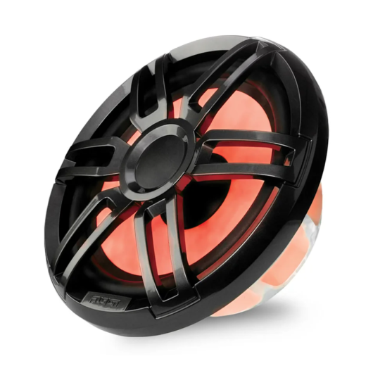 Subwoofer Fusion série XS Sport 10" de 600 W | Subwoofer & Caisson de basse | Côté gauche gris