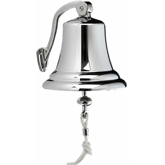 Cloche réglementaire laiton chromé Osculati Ø150 / Ø175 mm | avertisseur bateau et décoration marine