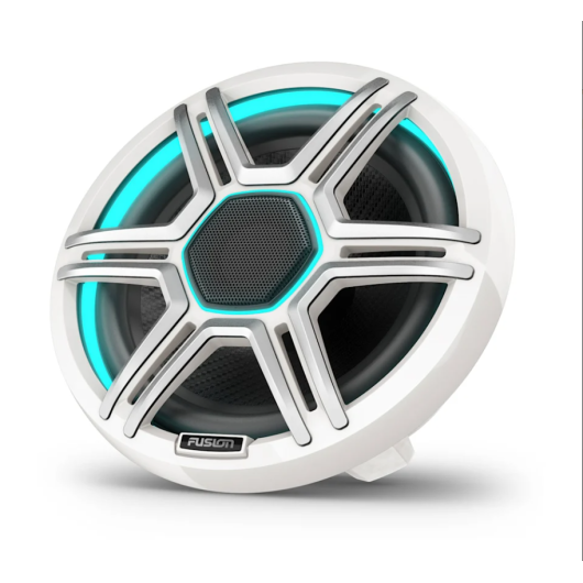 Haut-parleurs Fusion Apollo Sport 7,7" de 400 W | Haut-parleur | Côté gauche blanc