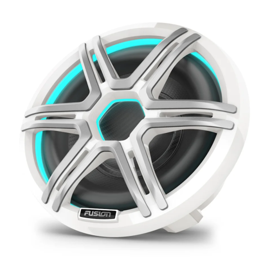 Subwoofer FUSION Apollo Sport 10" de 600 W | Subwoofer & Caisson de basse | Côté gauche blanc