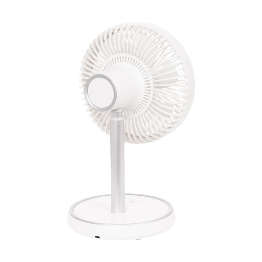 Ventilateur télescopique Vento Cordless foldable EUROM vue de dos