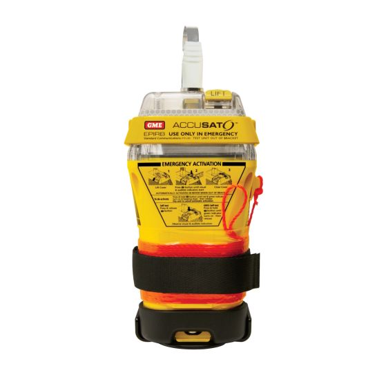 Balise MT606G EPIRB Manuelle GME | Balise de détresse MMSI, GPS et AIS pour bateau