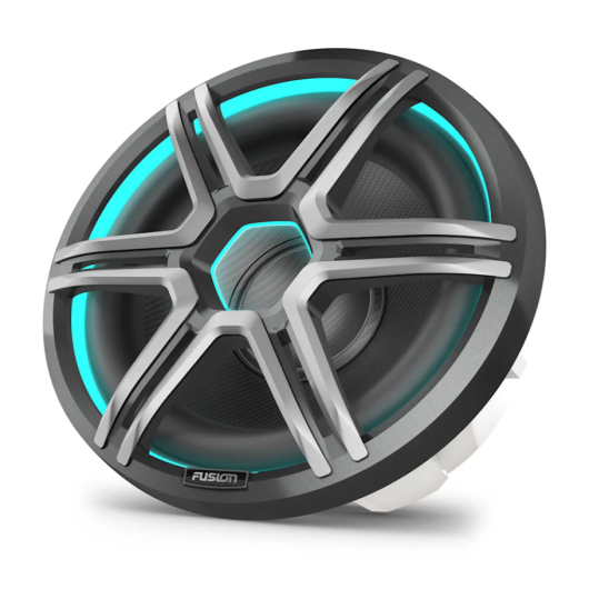 Subwoofer FUSION Apollo Sport 12" de 1400 W | Subwoofer & Caisson de basse | Côté gauche gris