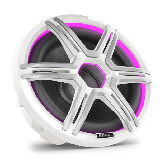 Subwoofer FUSION Apollo Sport 12" de 1400 W | Subwoofer & Caisson de basse | Côté droit blanc