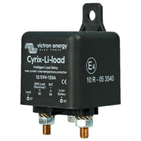 Relais de décharge Intelligent Victron Cyrix-Li-load 120A - vu face