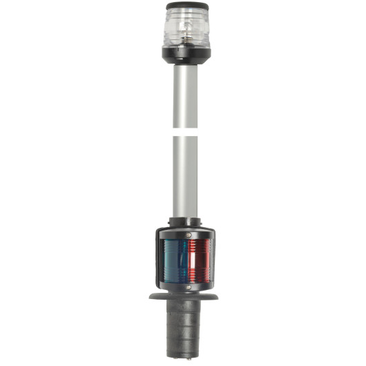 OSCULATI Hampe classic aluminium combiné feux de route et 360°