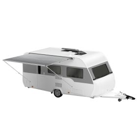 CaravanStore Evo 5,00m Fiamma | store de caravane | installé sur la paroi