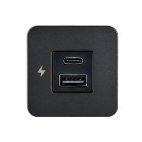 Prise intérieure TILE Series USB-A / USB-C SCANSTRUT Prise intérieure Scanstrut TILE Series USB-A / USB-C | Fiche et prise DC