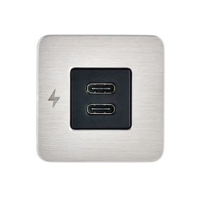 Prise intérieure TILE Series USB-C / USB-C SCANSTRUT Prise intérieure Scanstrut TILE Series USB-C / USB-C | Prise et fiche